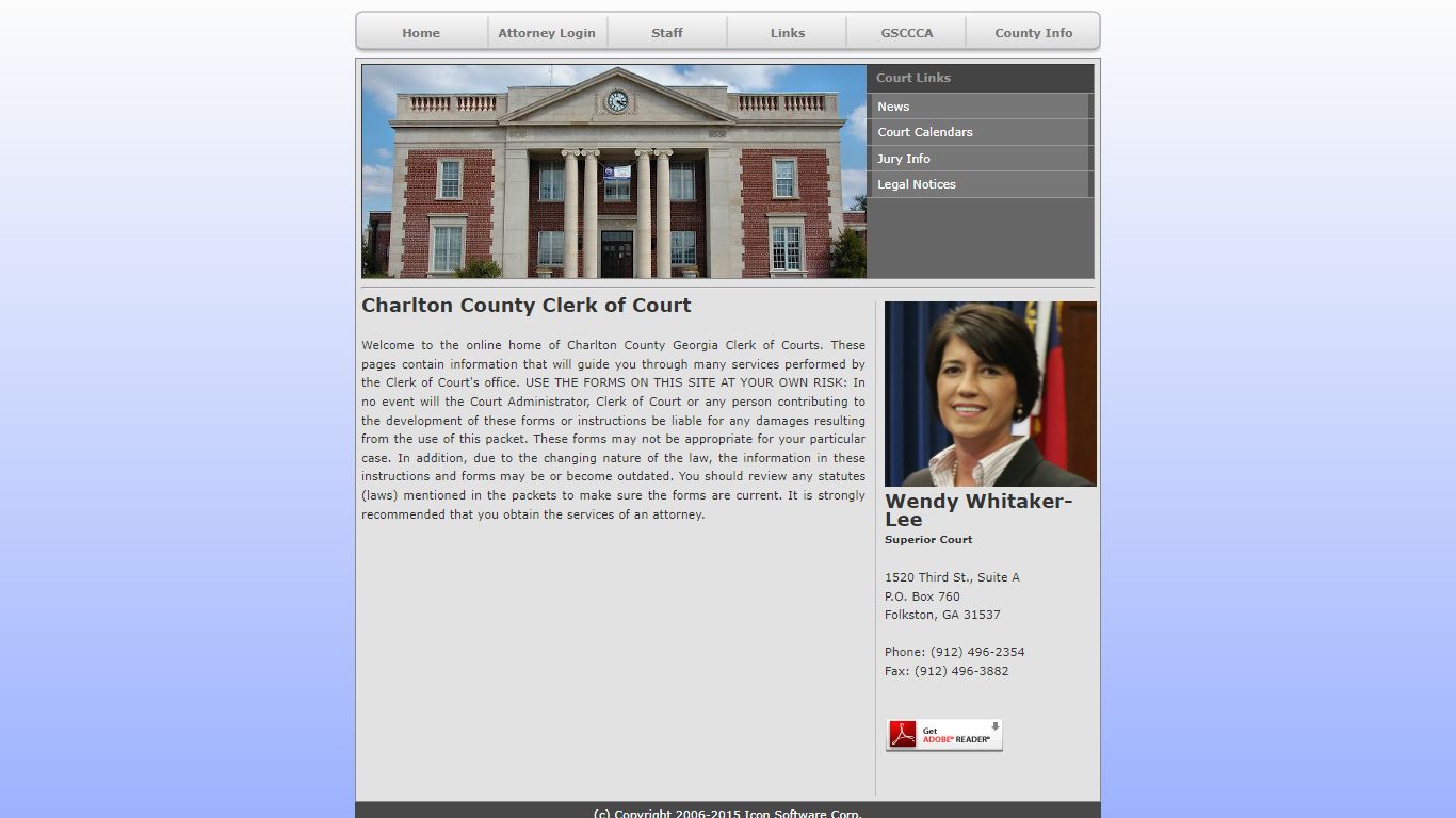 Charlton County Clerk of Court